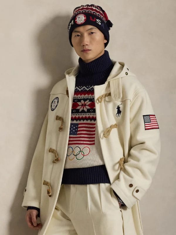 Winter Olympics Polo Team USA Opening Ceremony Coat