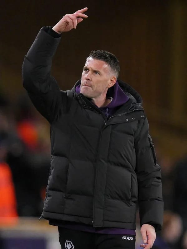 Wolverhampton Wanderers Coach Rob Edwards Puffer Jacket - view 2