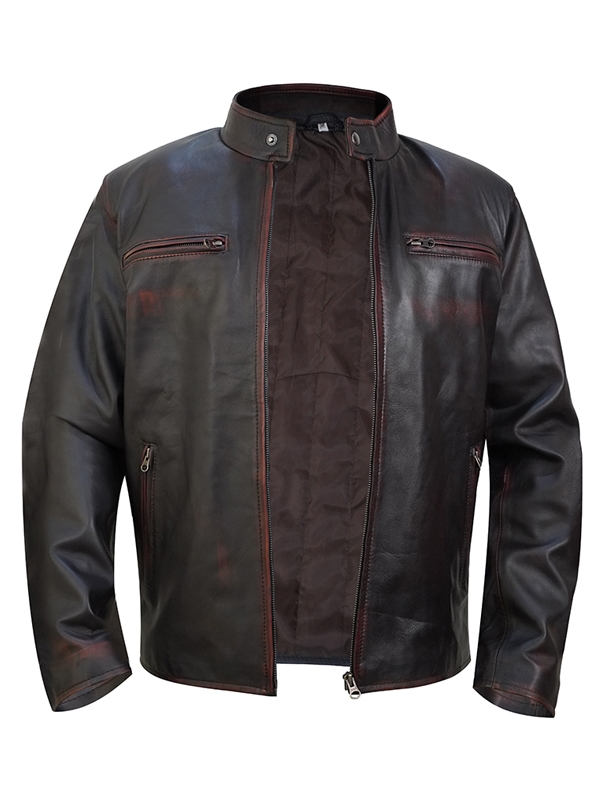 Men's Roadster Biker Leather Jacket